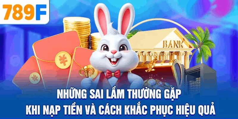 Những sai lầm thường gặp khi nạp tiền 789F