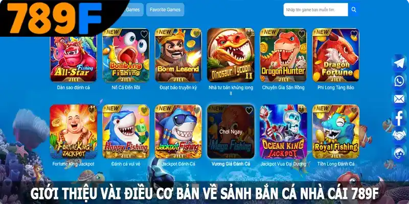 Tổng quan về sảnh bắn cá